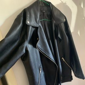 Vegan leather jacket